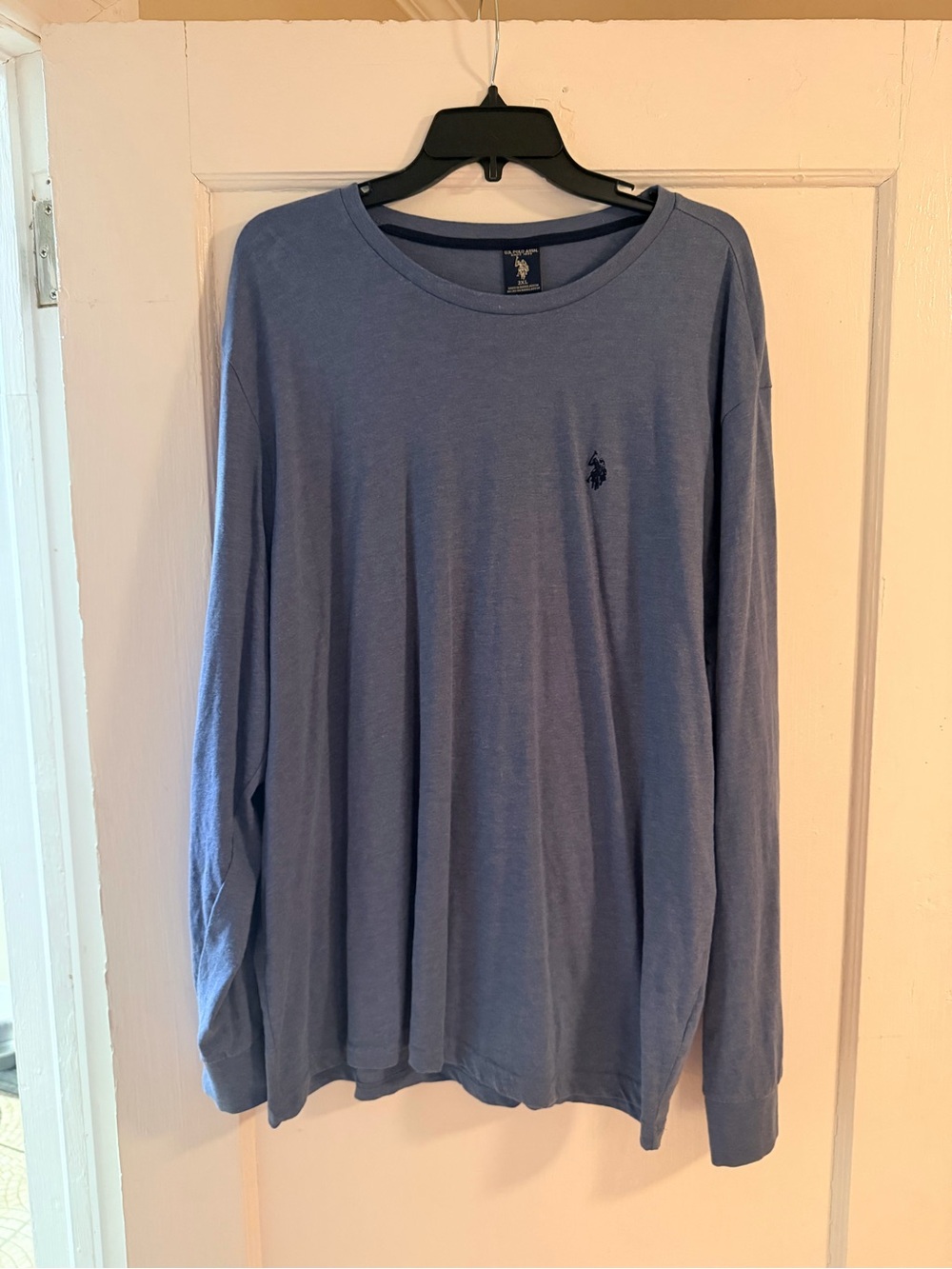 👕 U.S. Polo Assn. Long Sleeve T-Shirt | Blue | 2XL